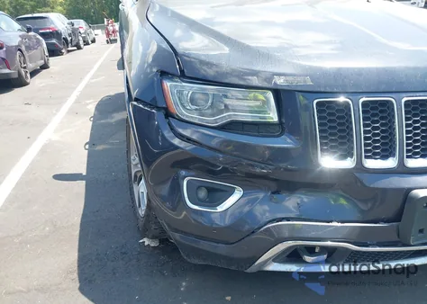 2014 Jeep Grand Cherokee Overland из США, поврежденный, VIN 1C4RJFCM0EC367556